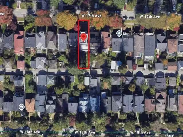 Lot for sale in Vancouver, Vancouver West, 4054 W 17th Avenue.