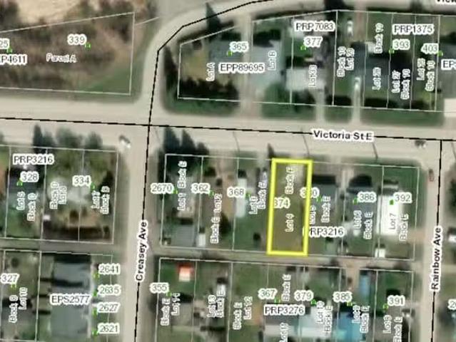 Lot for sale in Vanderhoof, Vanderhoof And Area, 374 E Victori.