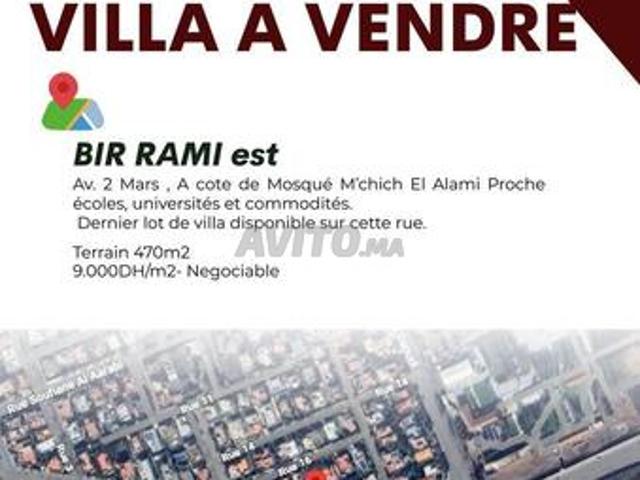 Lot villa Bir Rami