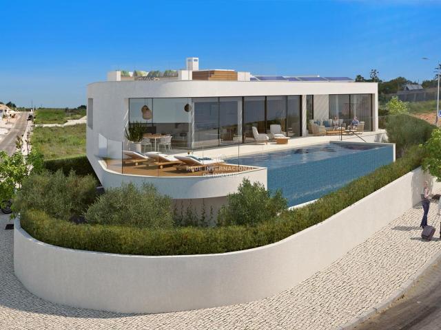 Lote com Projeto de Moradia Contemporânea e Vista Mar, Praia da Luz, Algarve