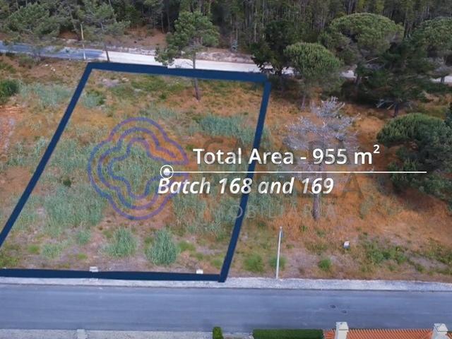 Lote de terreno com 955m2 na Urbanização Pérola da Lagoa Óbidos