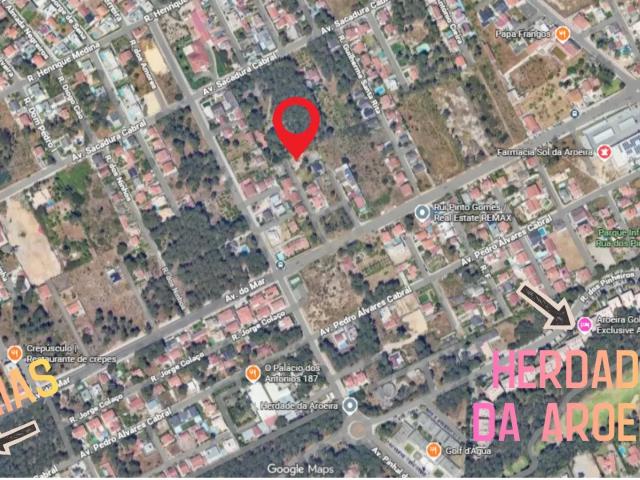 Lote de terreno na Aroeira