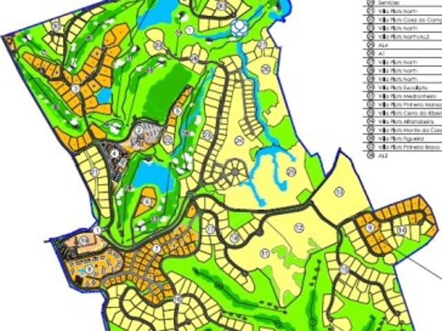 Lote de terreno para construção com localização privilegiada, no Monte Rey em Vila Nova de Cacela, Vila Real de Santo António