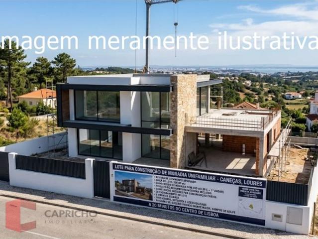 LOTE PARA CONSTRUÇÃO DE MORADIA UNIFAMILIAR EM CANEÇAS LOURES