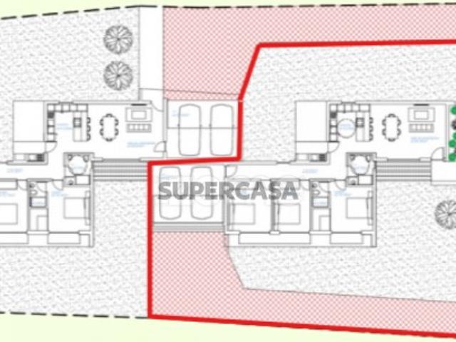 Lote Urbanizável com projeto aprovado para moradia geminada T3
