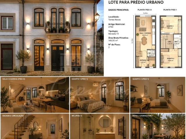 Lote Urbano para Construção no Centro Histórico de Torres Novas