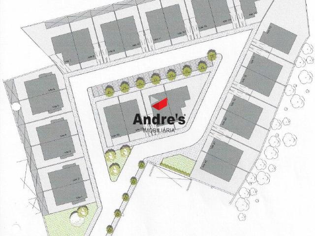 Lote 254,8m2 | Moradia V4 | 3 Frentes | Coronado | Trofa