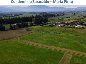 Lotes y Terrenos María Pinto | venta | PARCELA Camino María Pinto a Melipilla, Sector Baracaldo, a 4 Kmts de Municipalidad de María Pinto: CLF 2200.00
