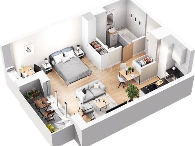 Lothara Herbsta 31,18 m², Wrocław