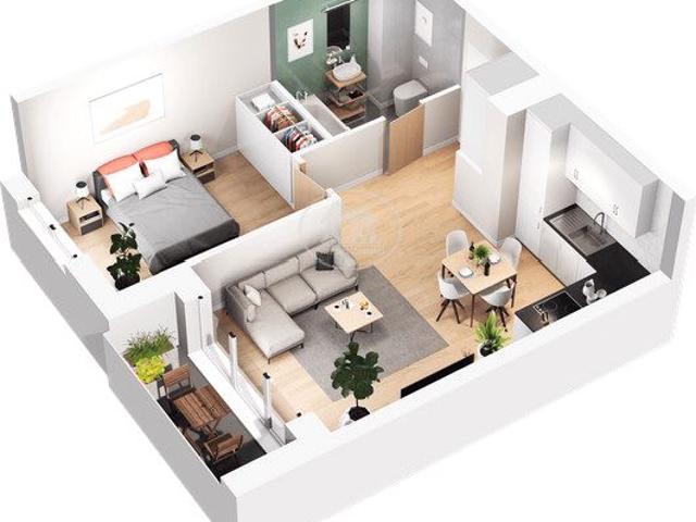 Lothara Herbsta 37,88 m², Wrocław