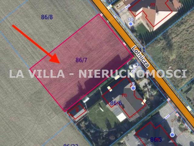 Lotnicza 1 000 m², Wilkowice