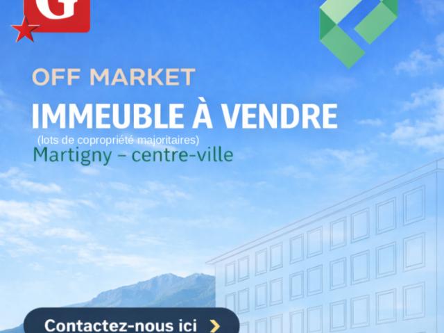 Lots de copropriétés majoritaires à Martigny