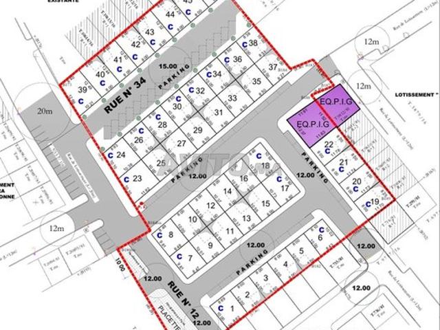 Lots de terrains 80 à 141 m² R2