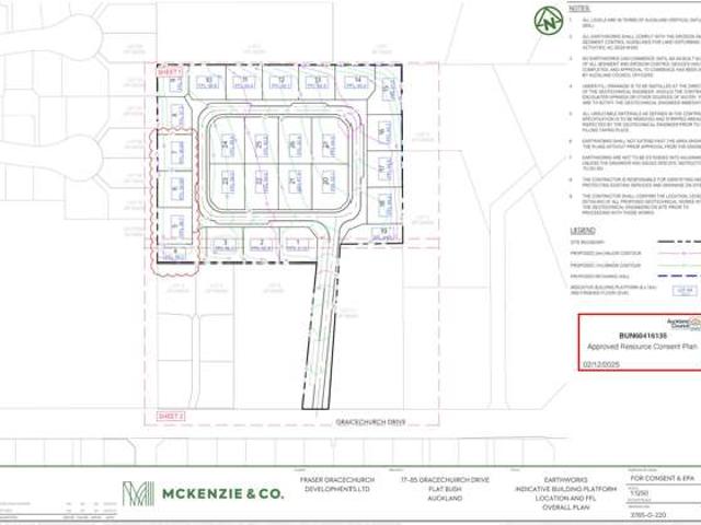 Lots 14 27/7 Gracechurch Drive, Flat Bush, Manukau City