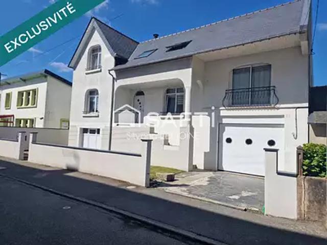 Loudéac 22600 Achat / Vente maison 7 pièces t7 terrasse balcon