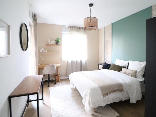 Loue cette chambre lumineuse de 15 m² en coliving