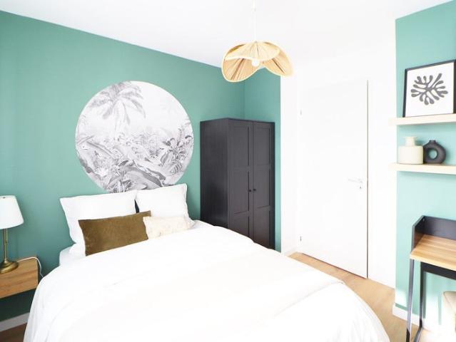 Loue cette chambre moderne de 10 m² en coliving à