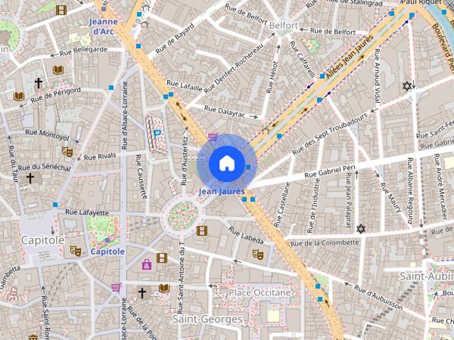 louer Appartement T2 Toulouse 1 chambre