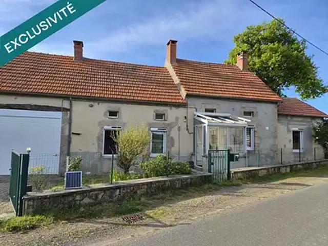 Louroux de Bouble 03330 Achat / Vente maison 4 pièces t4 parking