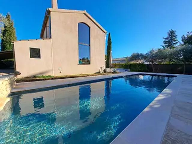 Lourmarin 84160 Achat / Vente maison 6 pièces t6 piscine terrasse