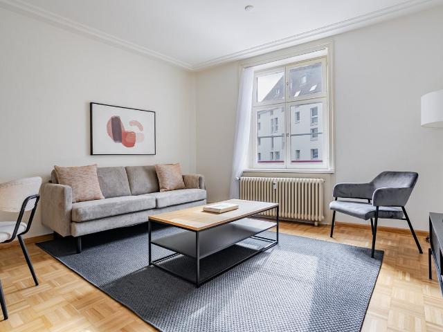Lovely 2 Bedroom Furnished Apartment in Altstadt Kleinbasel, Basel Amsterdam Apartments for Rent
