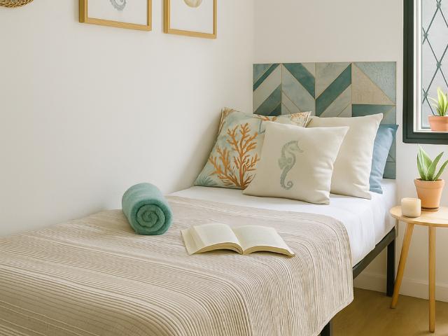 Lovely room for summer stay in Barcelona
