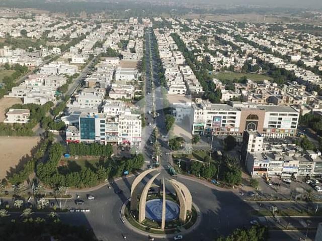 Low cost 10 marla residential plot with all dues paid is available for salein talha block sector e bahria town lahore