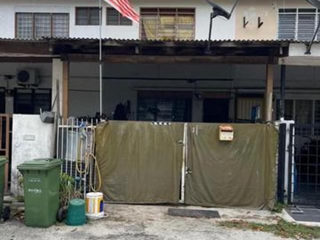 Low cost double storey house for sale in kampung tiram very best pric