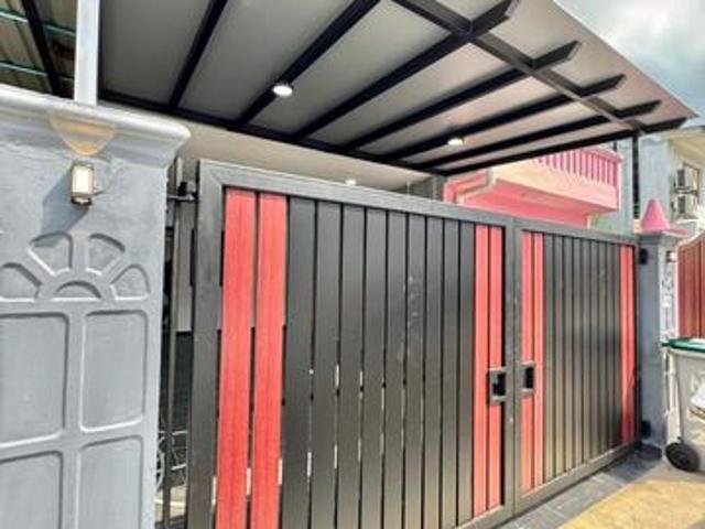 Low Cost Double Storey Terrace House for sale at taman kota maeao