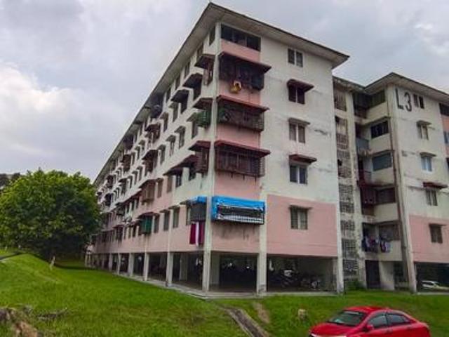 Low Cost Flat Bandar Mahkota Cheras Blok L3 Below Market