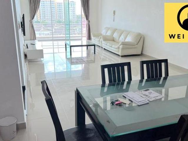 low density baystar walking distace to queensbay bayan lepas rent