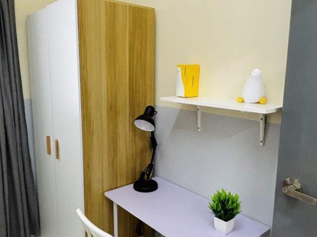 Low deposit‼️big single room fully furnished free wifi @ metia residence, seksyen 13 shah alam