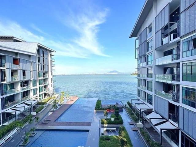 Low floor sea view pool view fully funished movein condition