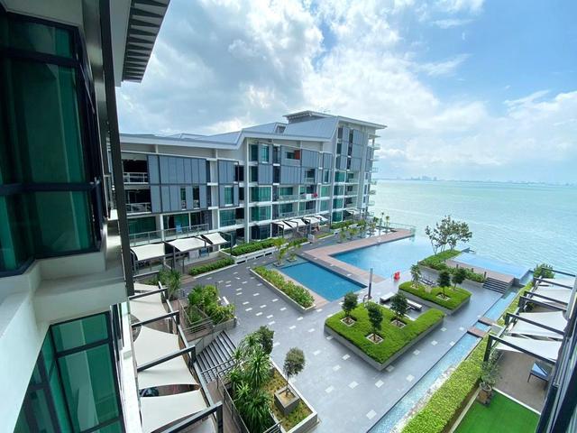 Low floor sea view pool view fully furnished movein condition