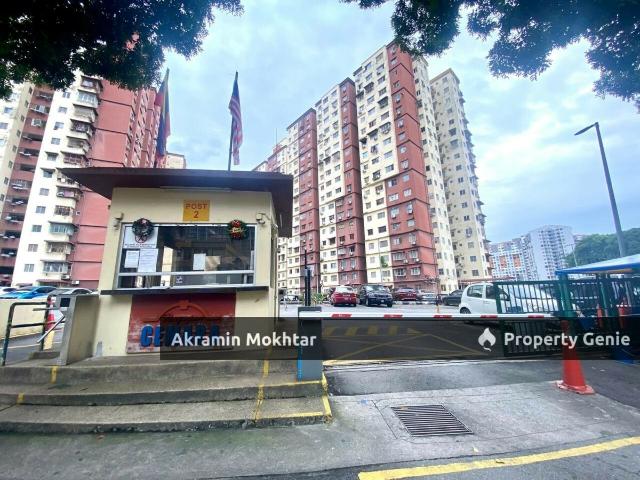 LOW LEVEL, 24H SECURITY & 1 PARKING | PANGSAPURI CEMARA @ BANDAR SRI PERMAISURI CHERAS KL