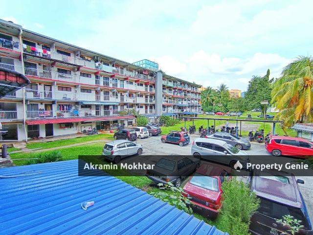 Low Level & Walking Distance to LRT | Flat Seri Langkawi 2, Taman Melati, Setapak