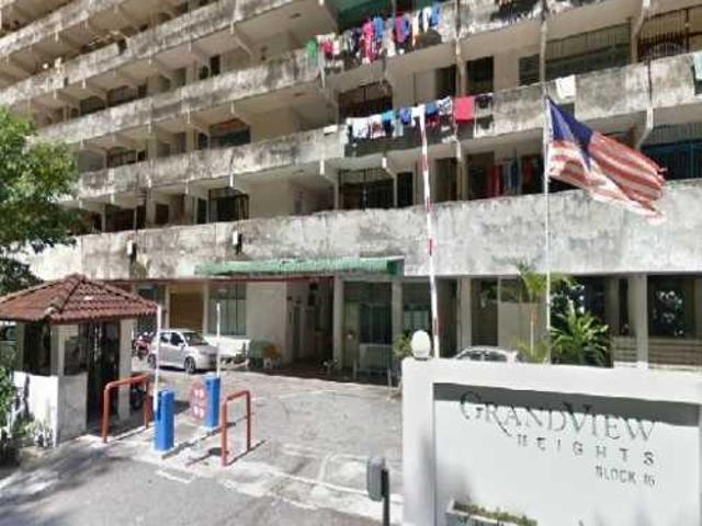 Lowest Price Bare Unit High Floor Grandview Heights Paya Terubong