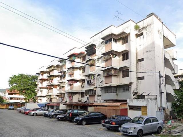 LOWEST PRICE Mahsuri Flat 549sf 2 Bedrooms Near Queensbay Mall