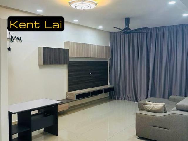 LOWEST PRICE Skycube Residence Sg Ara Renovated Furnish 2 CarPark