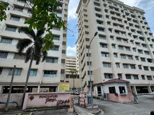 LOWEST PRICE Pangsapuri Perai Utama 753sf Mid Floor 3 Room Perai