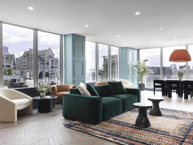 Loxley Mille Carré 1 Bedroom Apartment for Rent at 2061 Rue Stanley, Montréal, QC H3A 0B7 Quartier Ville Marie