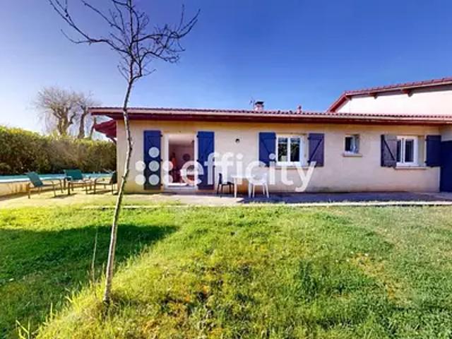Loyettes 01360 Achat / Vente maison 6 pièces t6 piscine jardin