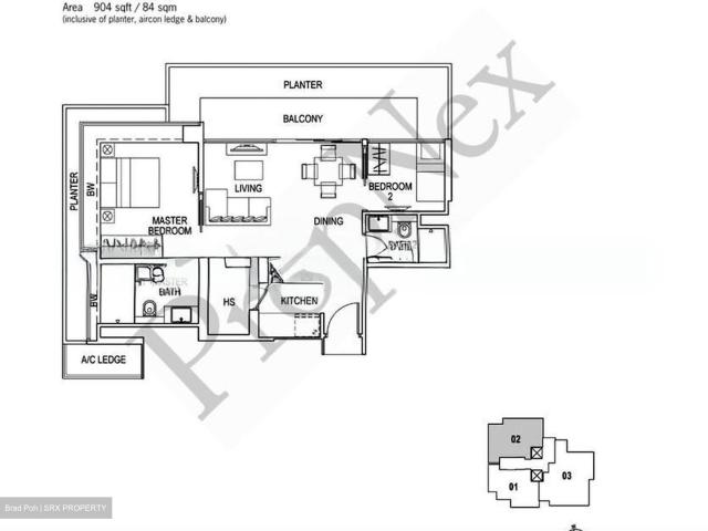 Luma D9, Apartment