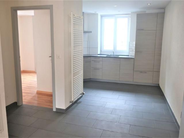 Luminous 3 room apartment in the center of St Imier