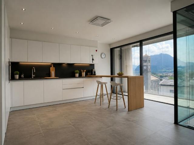 LUMINOSO 3.5 LOCALI CON TERRAZZA E VISTA LAGO A MASSAGNO