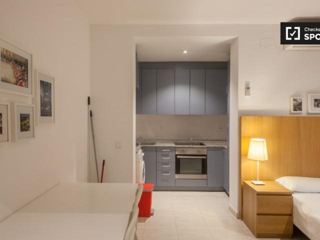 Luminoso apartamento de 1 dormitorio en alquiler en Barri Gòtic