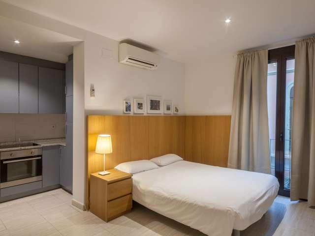 Luminoso apartamento de 1 dormitorio en alquiler en Barri Gòtic