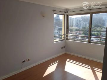 Luminoso depto en arriendo de 1 dorm. en viña del mar