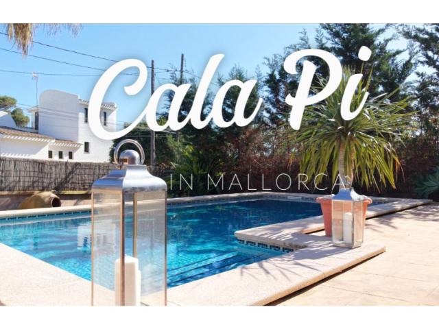 Luminoso pareado con vistas al mar y piscina, 3 hab, 2 baños. 177m² Cala Pi