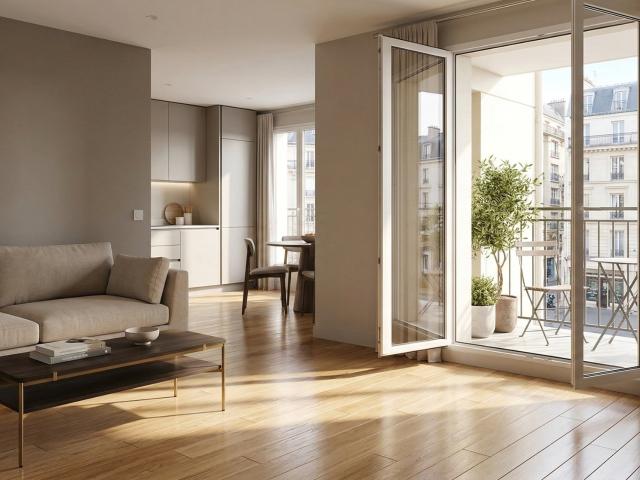 Lumineux 64m2 Appartement 3 pieces. Balcon 7m2. Parking inclus. Champigny sur Marne